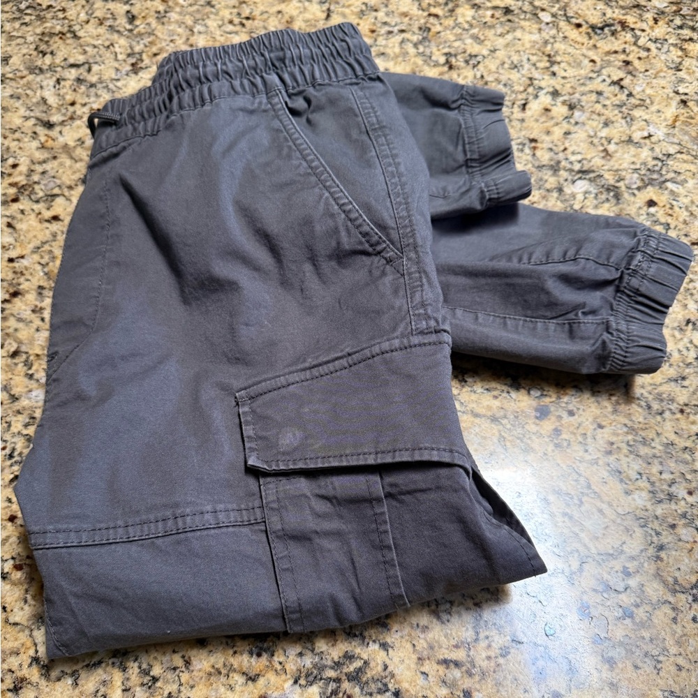 H&M Gray Cargo Jogger Pants men’s small